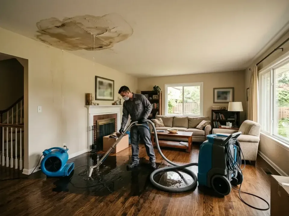 attic-pipe-burst-ceiling-drip-008 — frequently asked questions, Water Damage Restoration & Carpet Care in The Crossings, FL